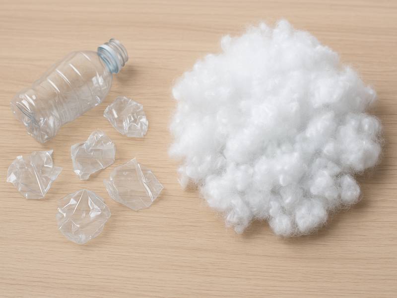 Price of Recycled Polyester Staple Fiber (rPSF)