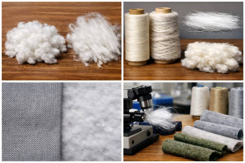 Fiber Length and Denier Affect Recycled Polyester Staple Fiber Performance