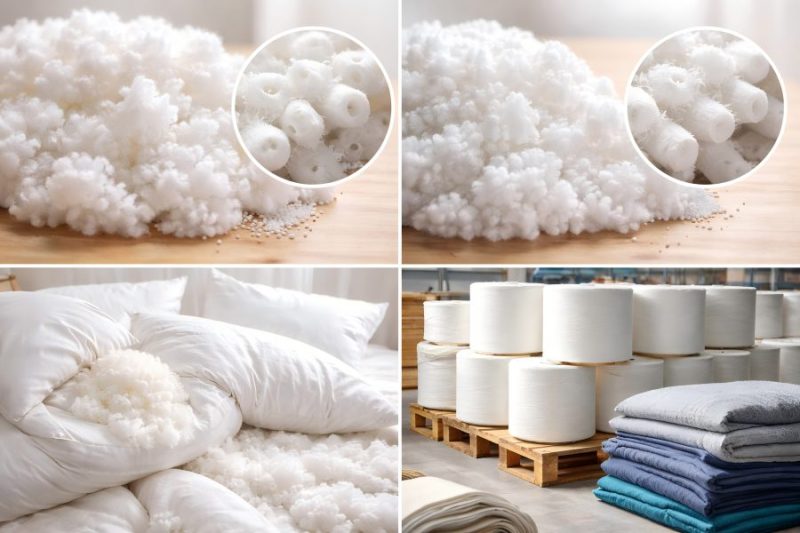 Hollow vs Solid Polyester Staple Fiber